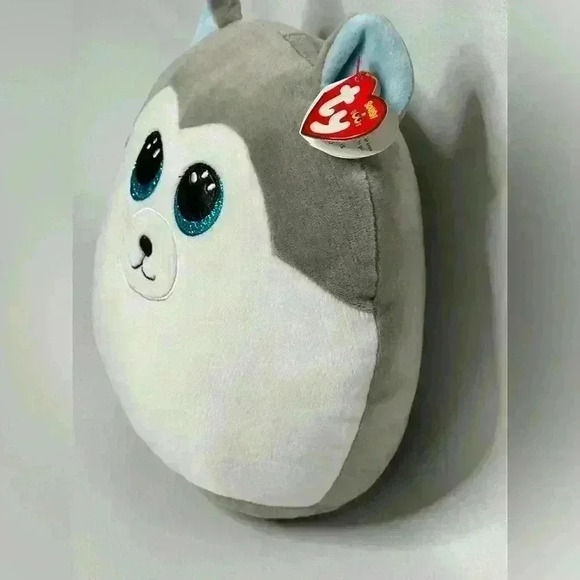 Ty Squish A Boo Slush Husky (537) - Picture 6 of 12